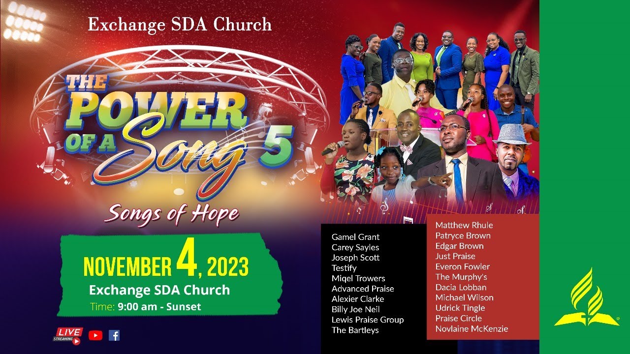 Exchange SDA Church Music Celebration || Afternoon Session ||  The Power of a Song  November 4, 2023