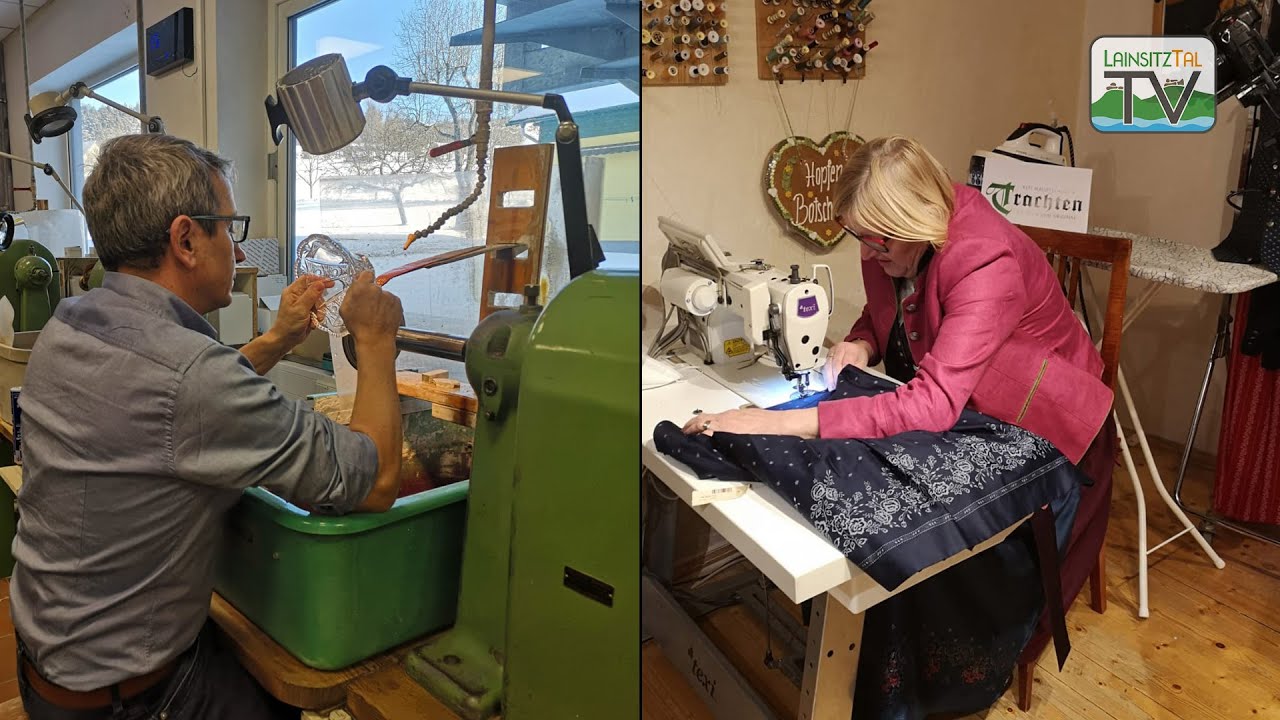 Lainsitztal.TV Februar22: Handwerk - Glas, Papier & Dirndl