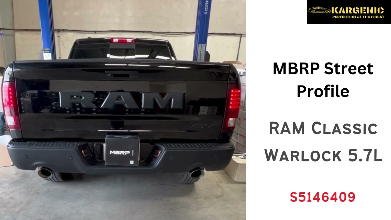 MBRP Cat-Back Exhaust - S5146409 RAM Classic 5.7L HEMI V8
