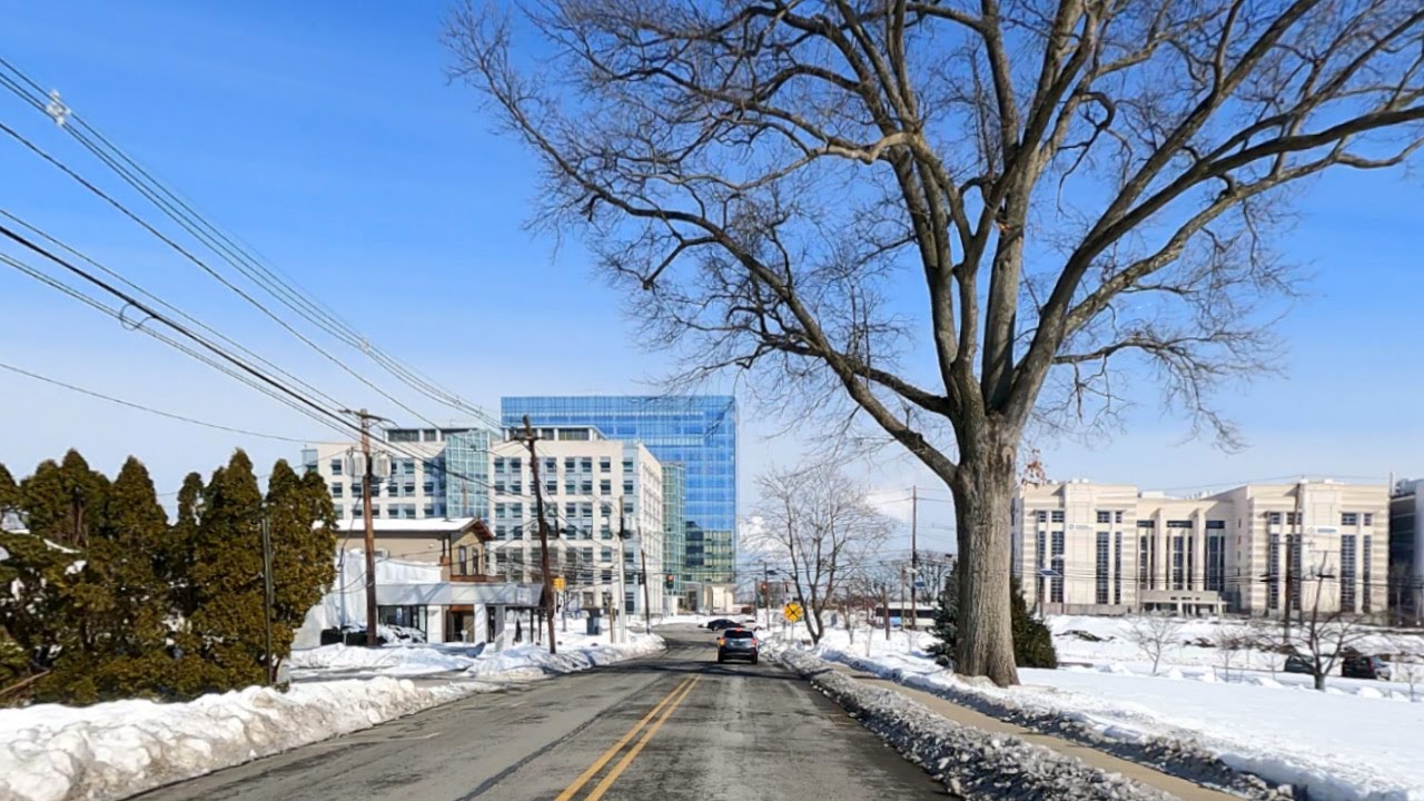 Drive from Belleville Ave, Bloomfield to Bloomfield Ave, Nutley NJ