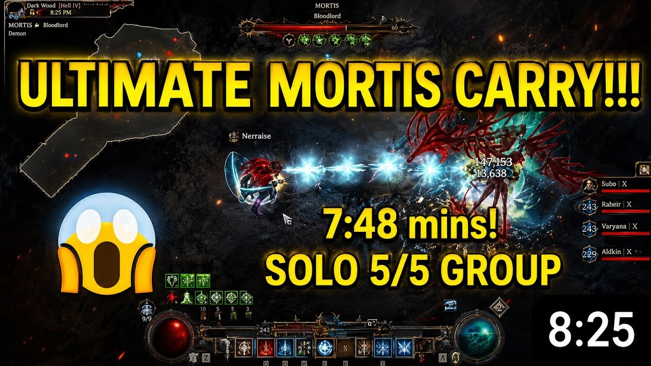 DRAKENSANG,KILLING MORTI BLOOD ON 5/5 GROUP ( 4 AFK ), IN 7:48MINS!!!