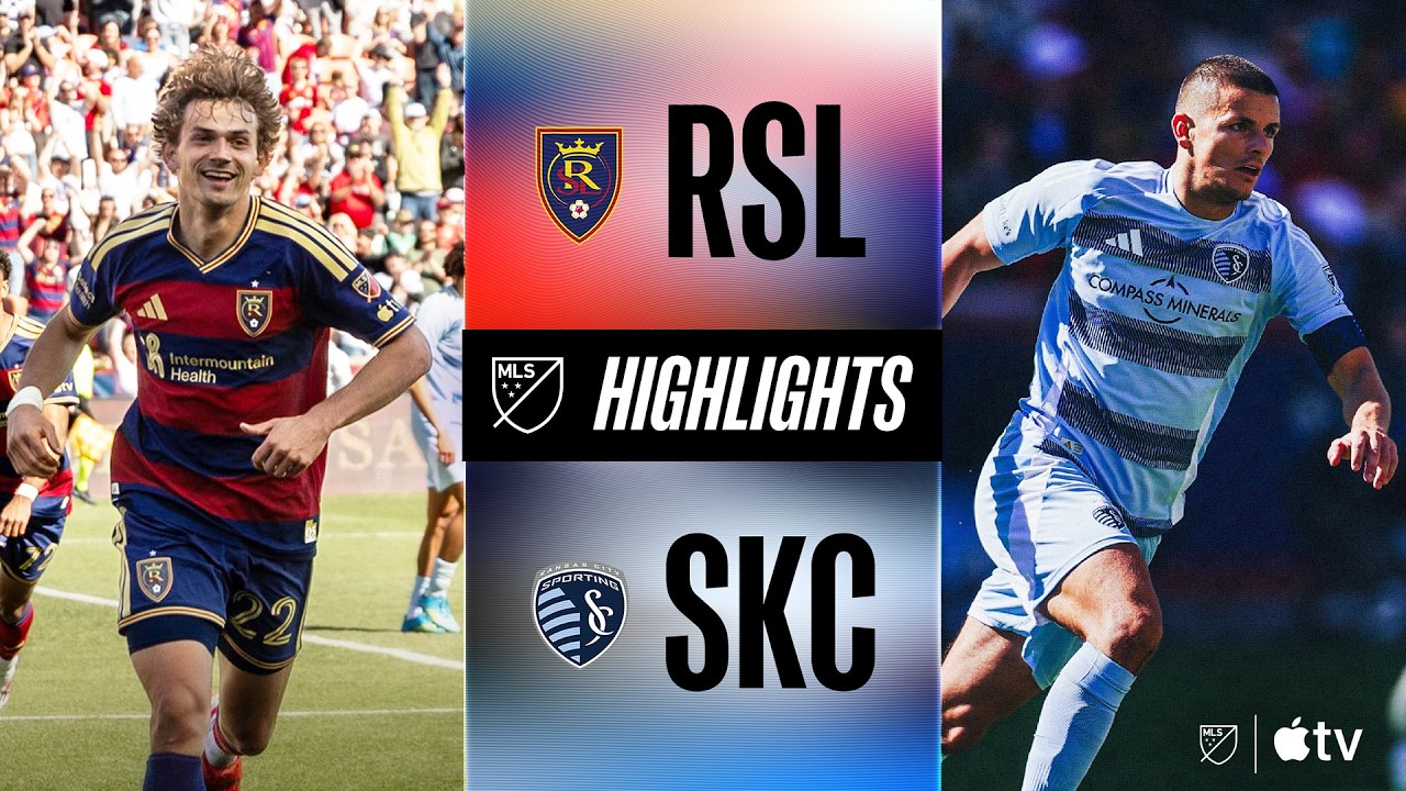 Real Salt Lake vs. Sporting Kansas City | Full Match Highlights | Zavier Gozo Banger!