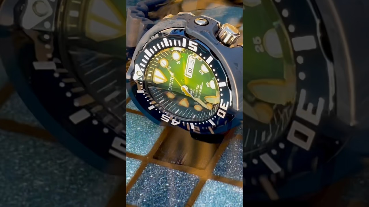 Seiko Prospex Monster Tuna Green Sea Turtle srpa99k1 