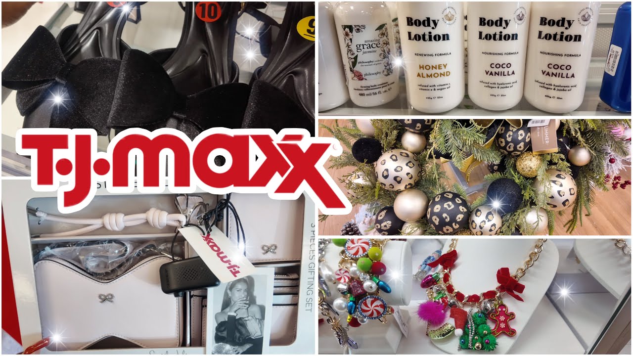 TJMAXX Что нового? Так много новых милых находок и идей подарков: парфюмы, сумки, украшения, Рожд...