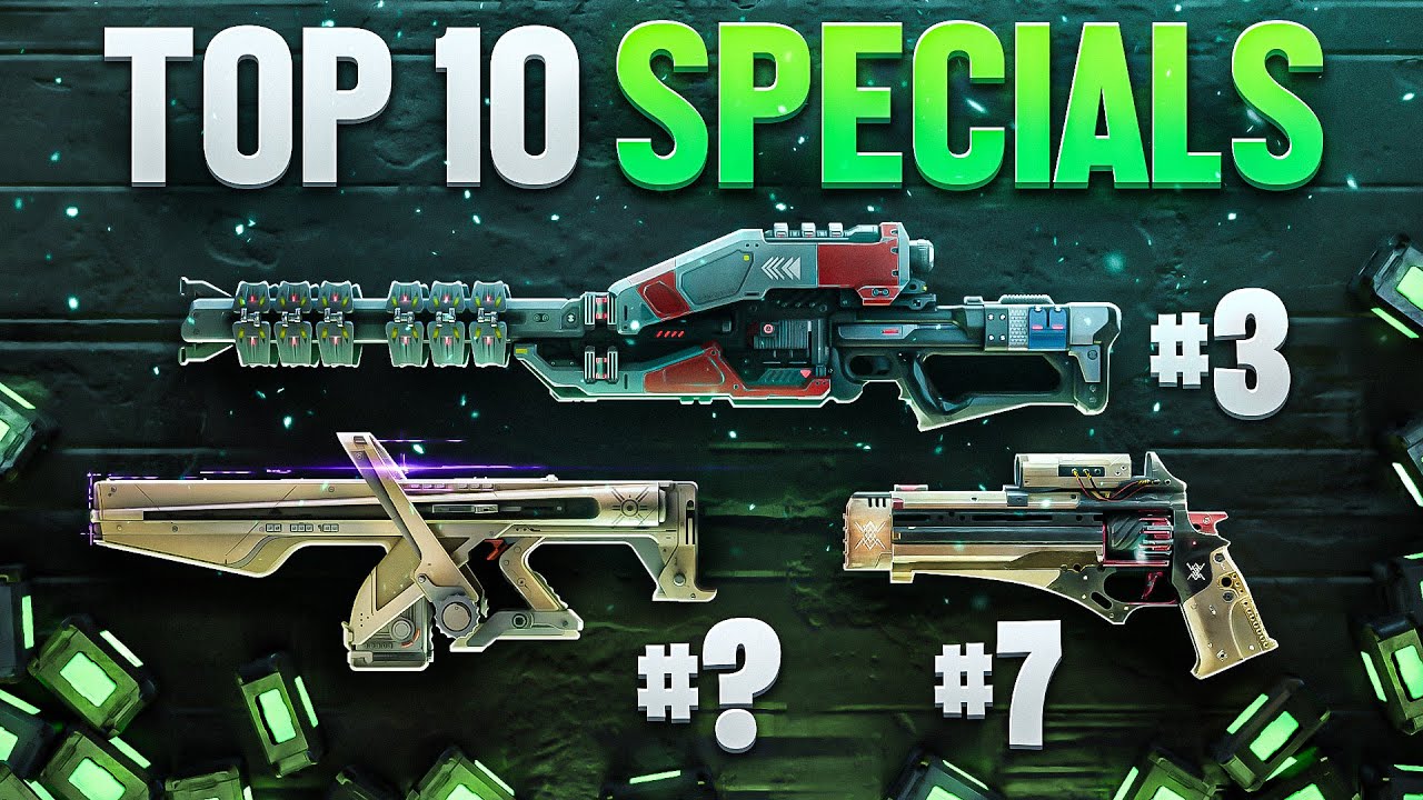 The Ten BEST Exotic Special Weapons In Destiny 2