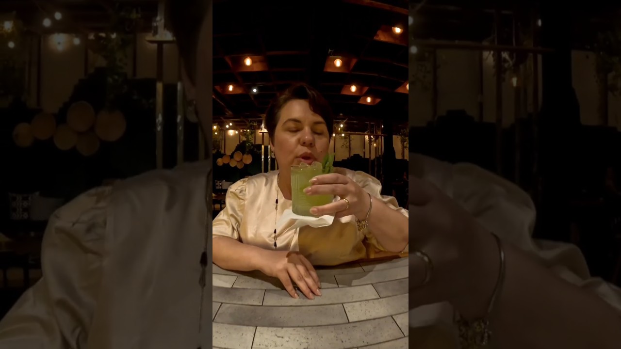 Gin Basil Smash #bartenderlife #drink #pov #Bartender #cocktail