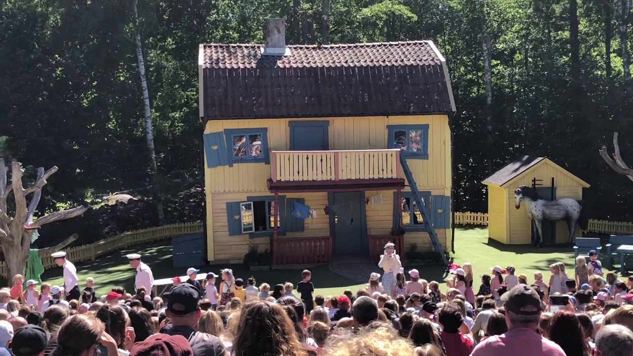Pippi flyttar in i Villa Villekulla på ALV den 3/7 2019