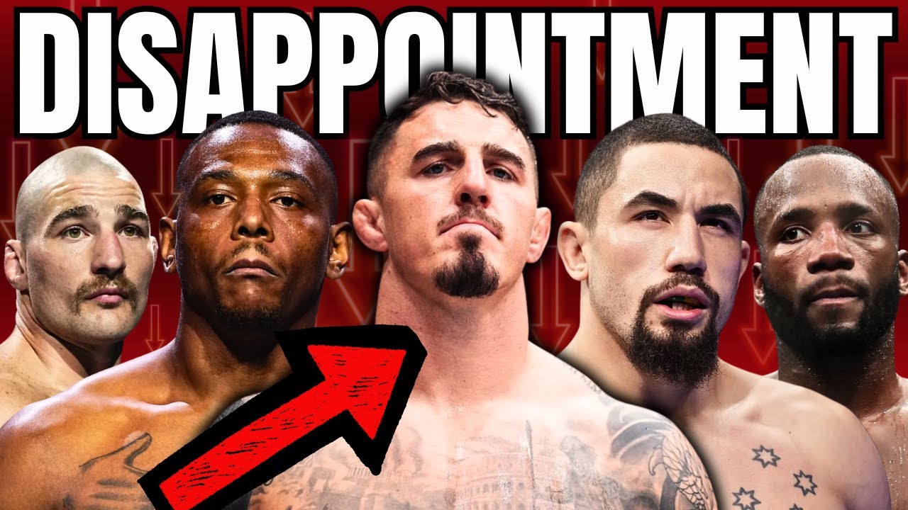 Most Disappointing UFC Fighters of 2025