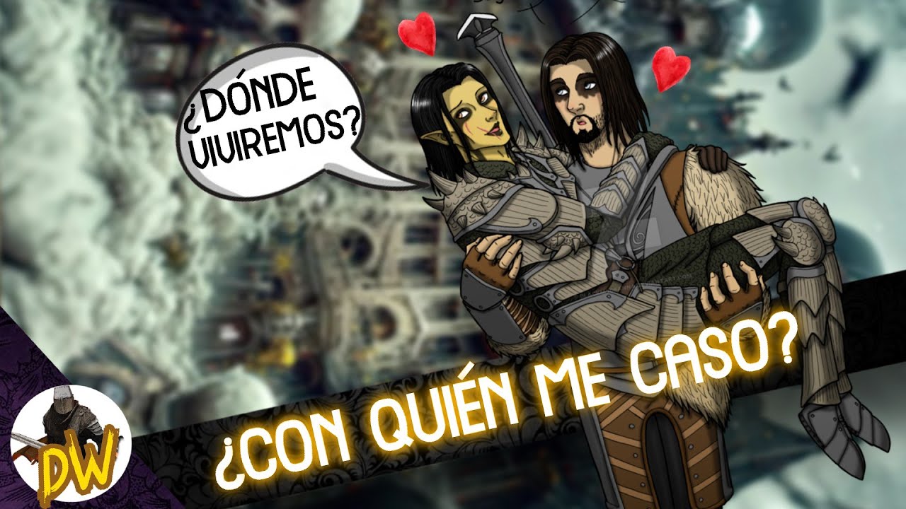 Skyrim: 3 Esposas CHIDAS para casarte ⚡
