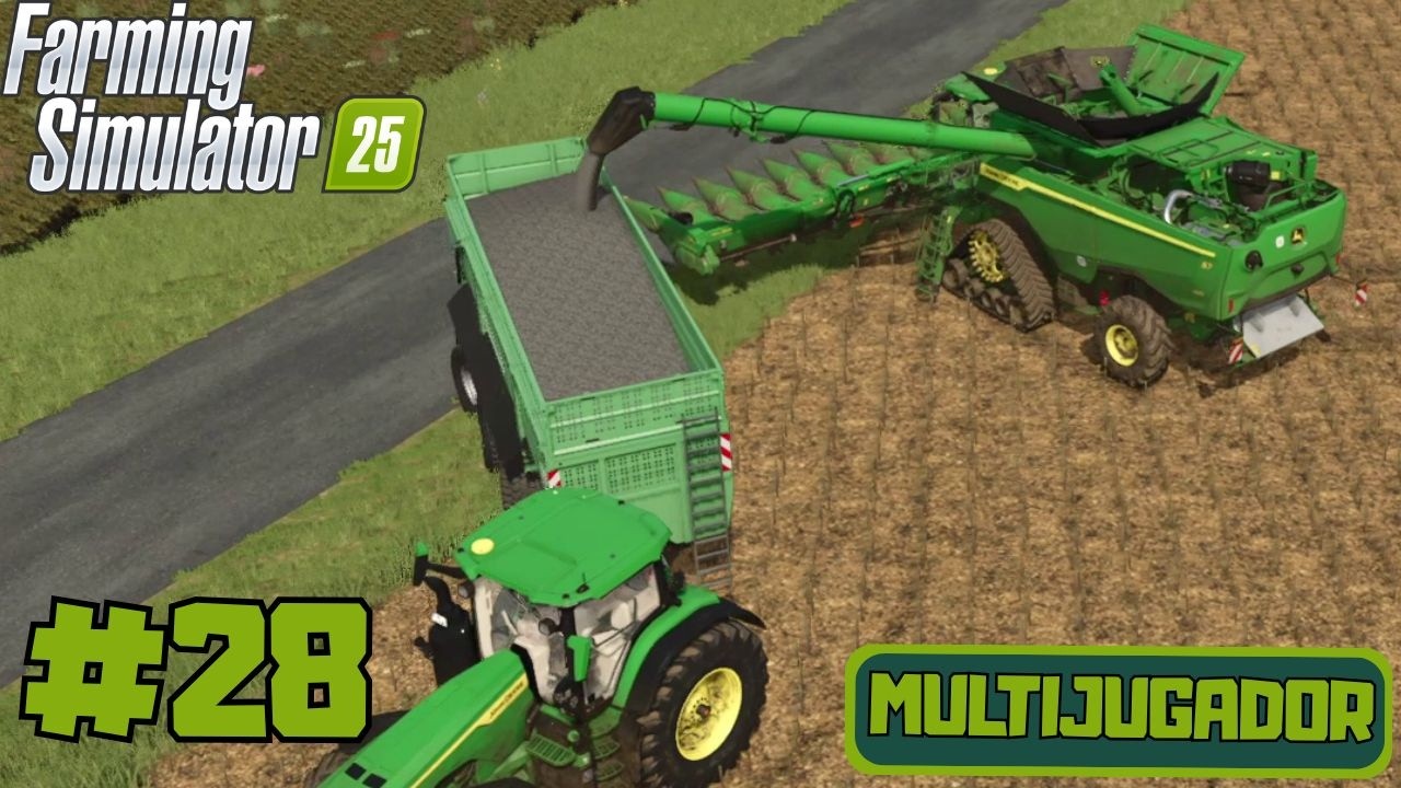 Terminamos el CONTRATO de GIRASOLES! 🌻💰 | HORSCH Agrovation| Farming Simulator 25 Cap.28