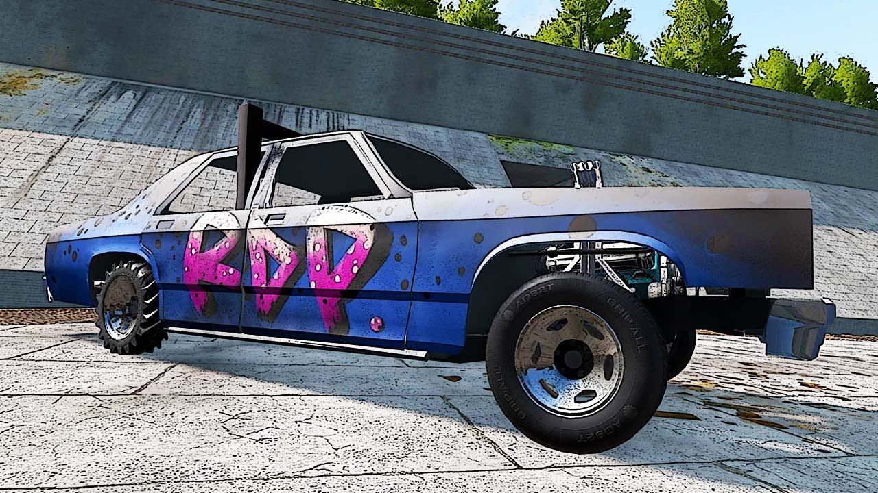 DESTRUCTION DERBY IN A PIT OF DISASTER?! (BeamNG Modded Multiplayer Gameplay)