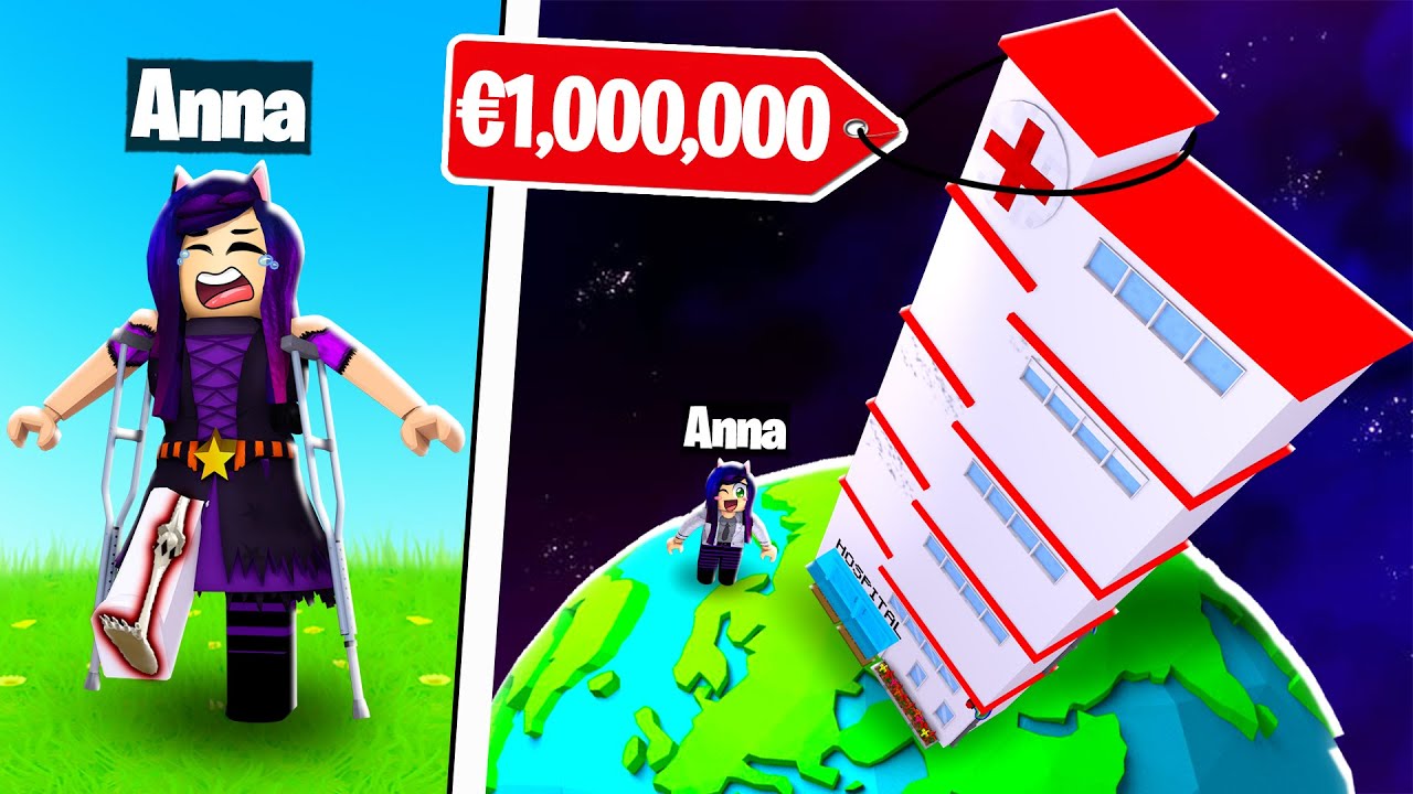 IO E STRECATTO COSTRUIAMO L'OSPEDALE PIÙ RICCO DI ROBLOX! 🏥