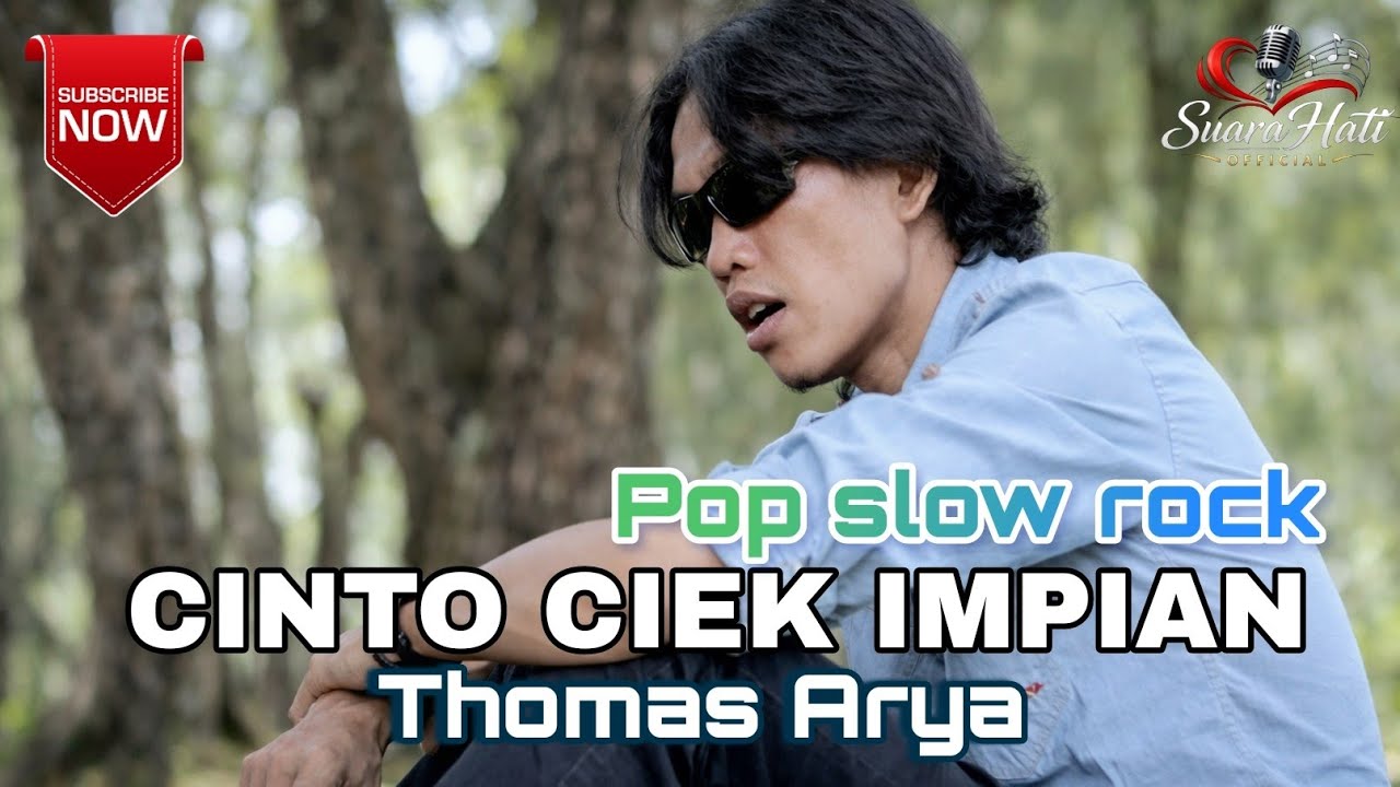 CINTO CIEK IMPIAN - Thomas Arya | Pop slow rock cover IA video lirik 