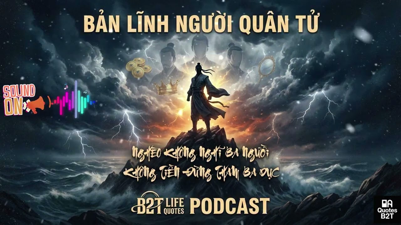 Người nghèo đừng nghĩ 3 người, không tiền chớ tham 3 dục | B2T Life Quotes