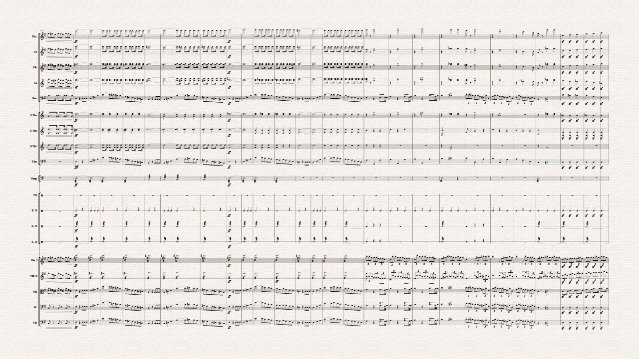 Rossini: La Gazza ladra  (NOTE PERFORMER 3 & Sibelius8 )