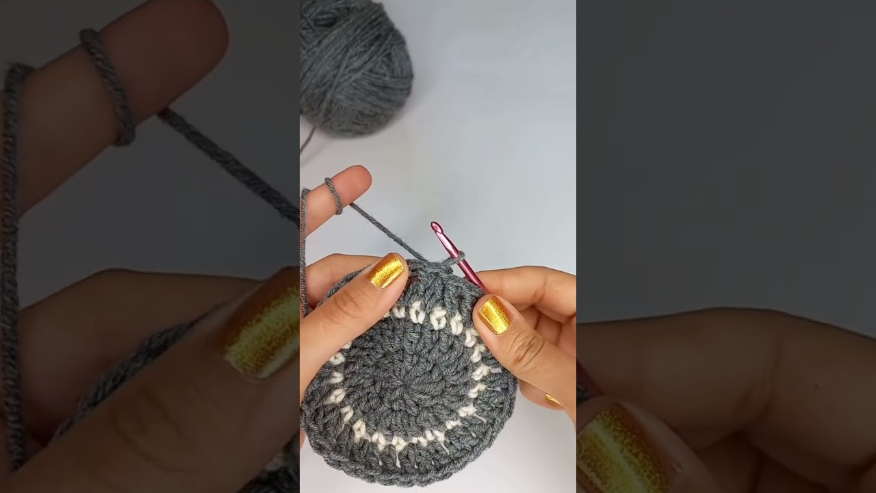 How join in the round (double crochet)