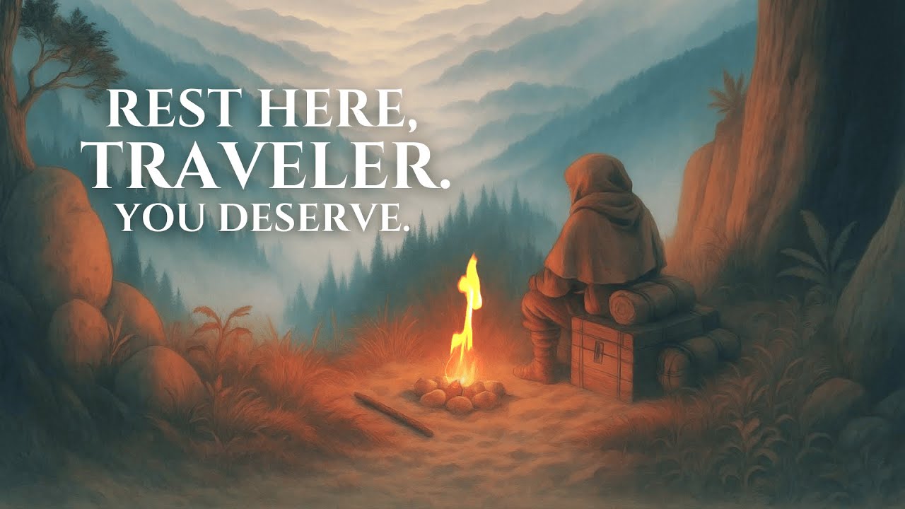 Medieval Fantasy Music for Relaxation and Focus | Rest on the Hill After a Long Journey