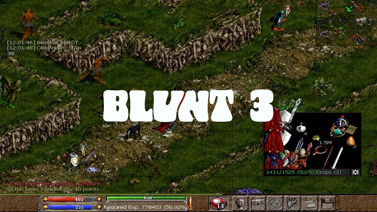 blunt 3. Helbreath Olympia !