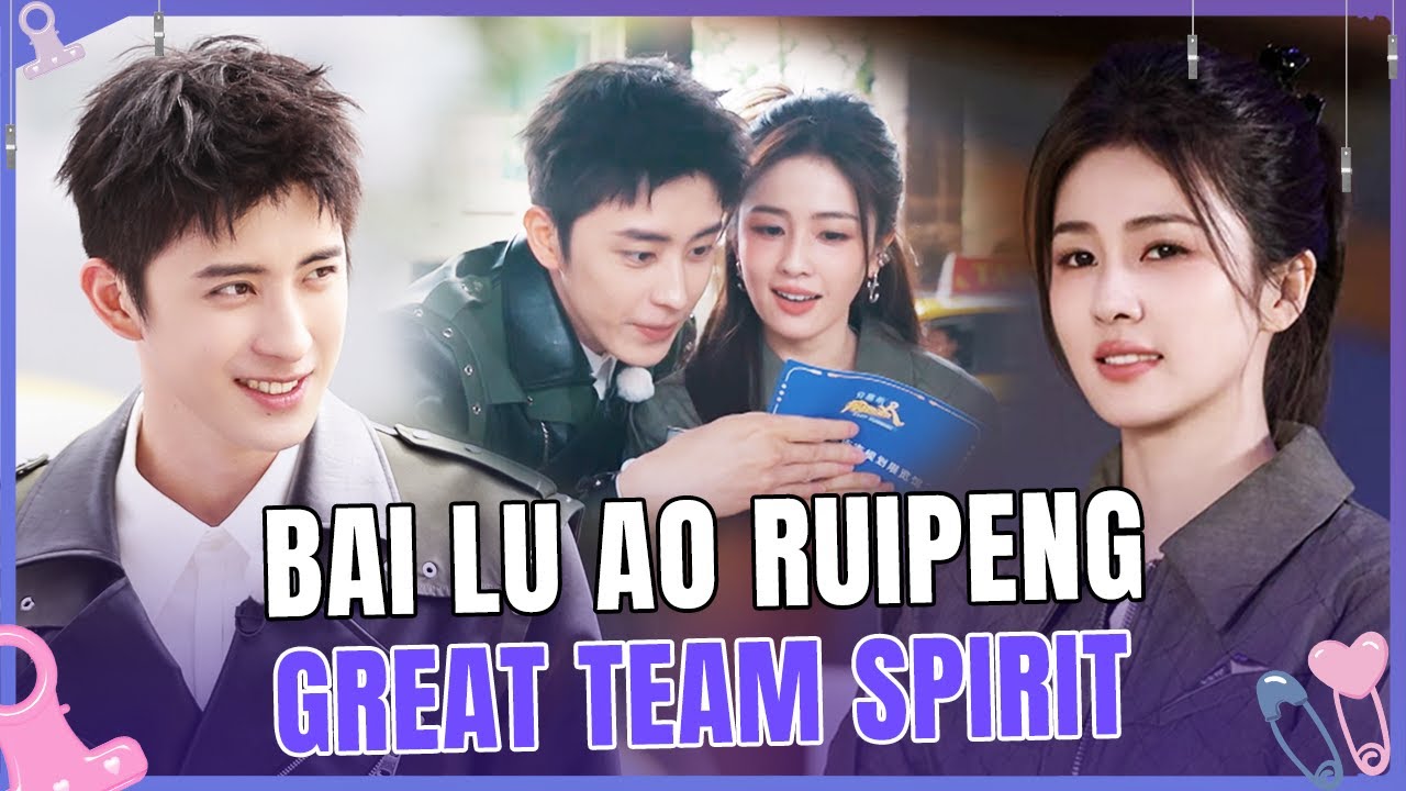 [Bai Lu&Ao Ruipeng | Moonlight Mystique] Such a great team✨Both smart and hardworking~