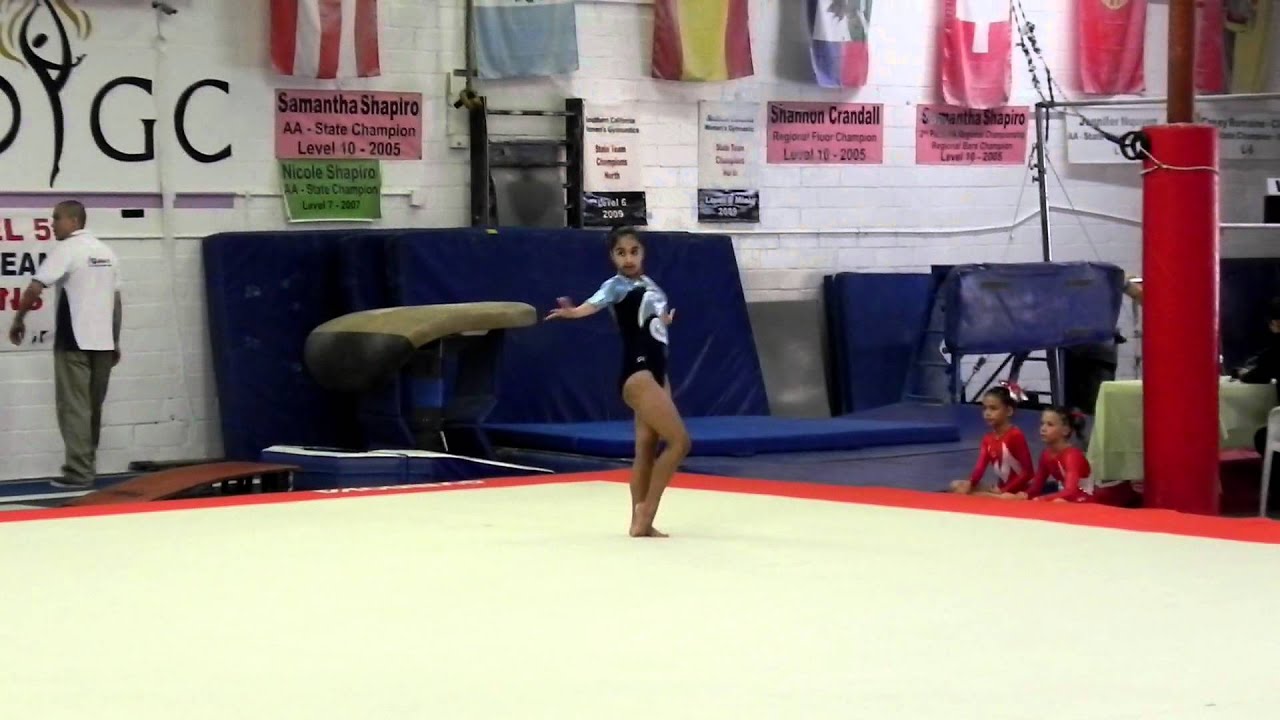 Natalie Mejia Gymnastics Level 5 Floor Routine 2011