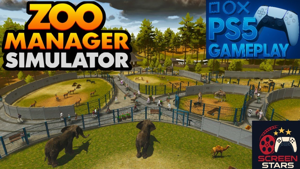 Zoo Manager Simulator: PS5 Gameplay 