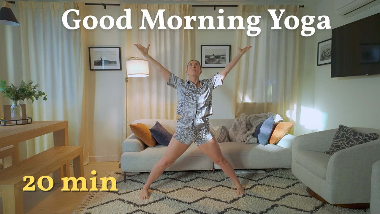 20-Minute Yoga Flow Before an Adventure | Full Body Warm Up
