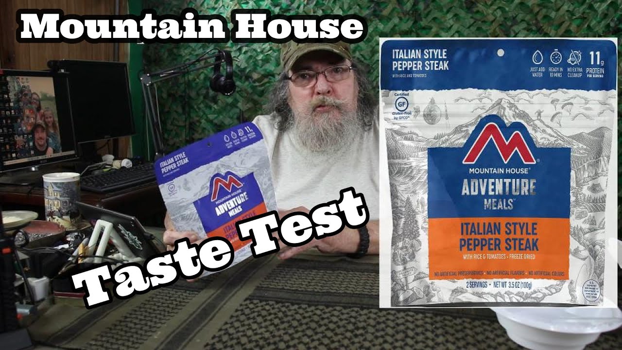 Mountain House Italian style pepper steak