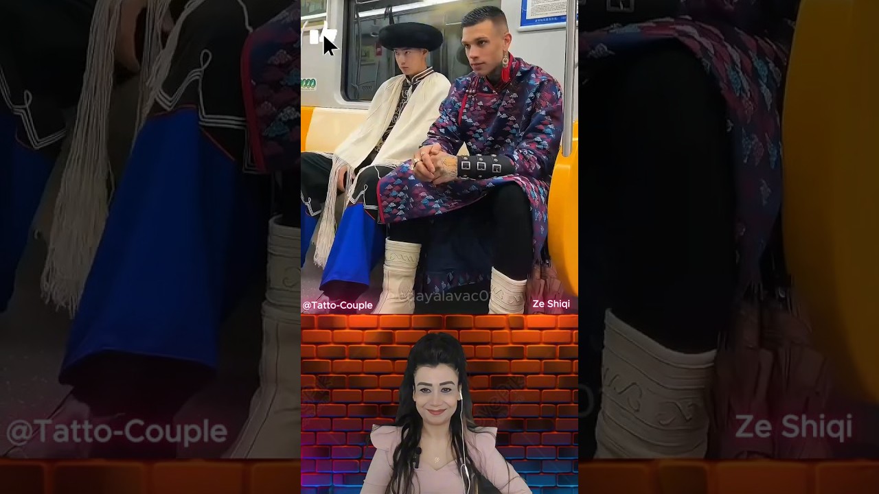 🔥Разные миры встречаются в уличном стиле! Монголские робе и одежда Йи! #мода #монголия #уличныйстиль