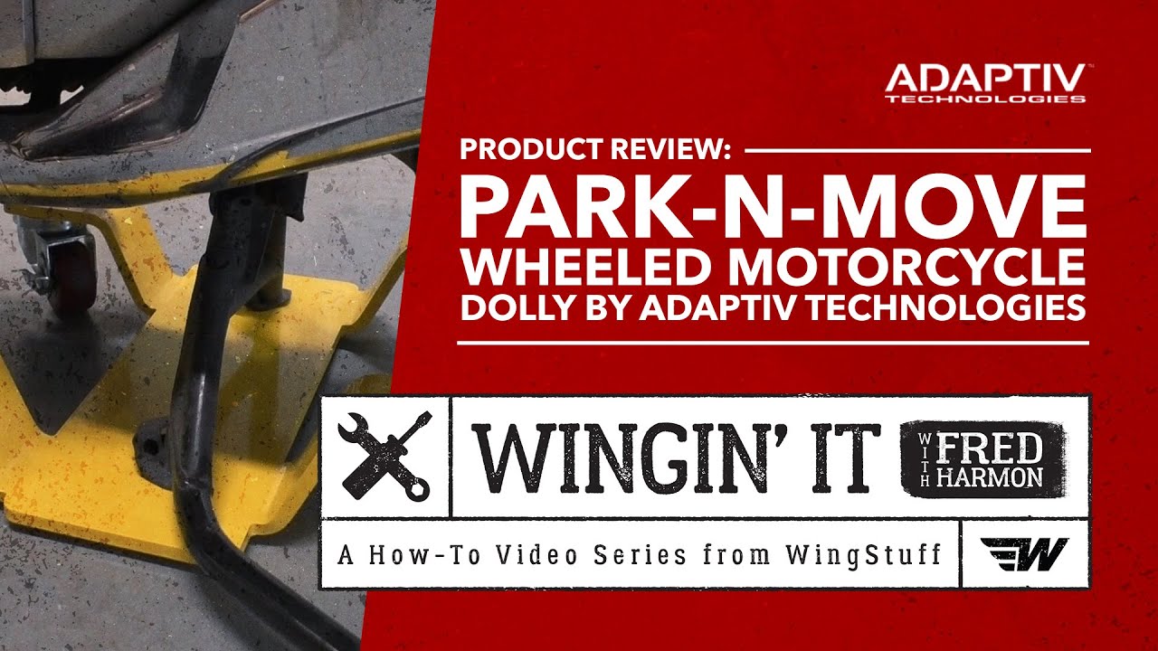 Обзор продукта: колёсная подкатная тележка для мотоцикла Park-n-Move | Wingin' It с Фредом Хармоном