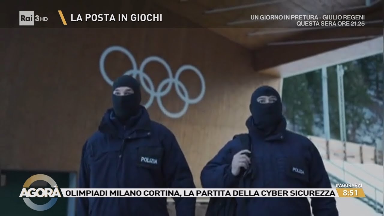 Cyber sicurezza alle olimpiadi - Agorà 06/02/2026