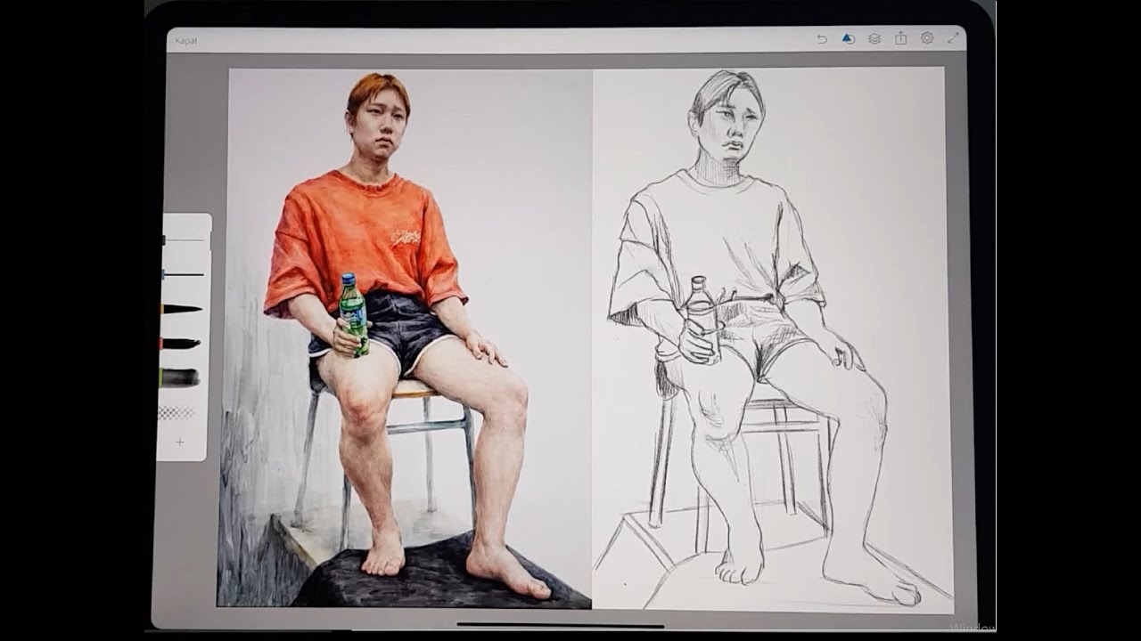 CANLI MODEL NASIL ÇİZİLİR ?