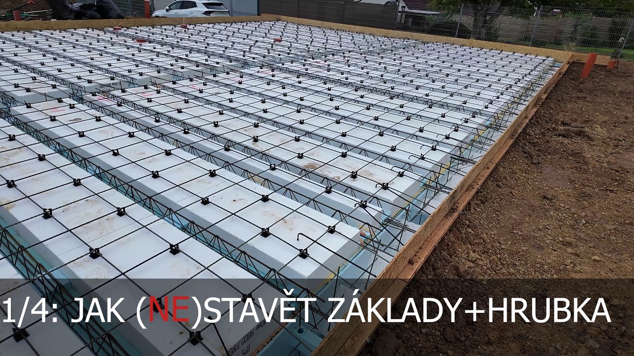 Dřevostavba Čelákovice III 1/4: Jak (ne)stavět základy+hrubá stavba
