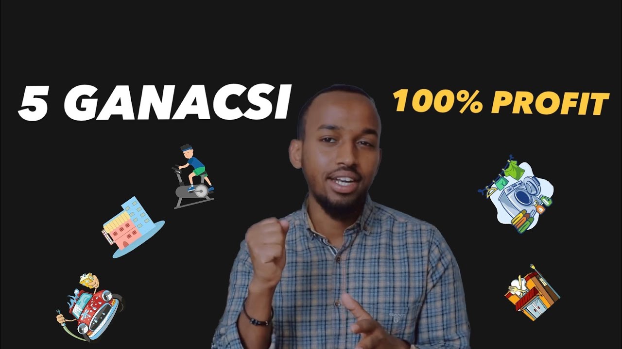 5 FURSAD GANACSI OOD KA BILAABI KARTO SOMALIA / 5 BUSINESS OPPORTUNITIES TO START IN SOMALIA