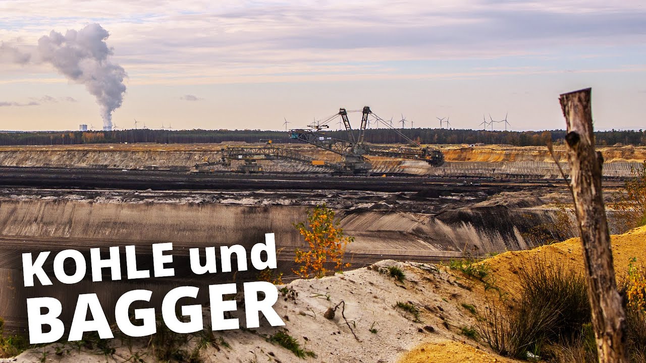 der Tagebau Nochten in der Lausitz