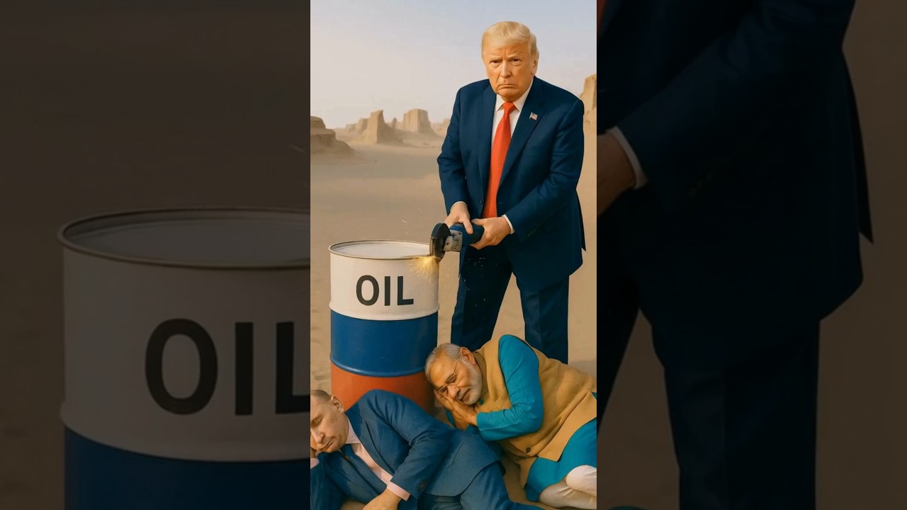 Putin & Modi Nap in Desert - Trump Play Game with Russian Oil 
