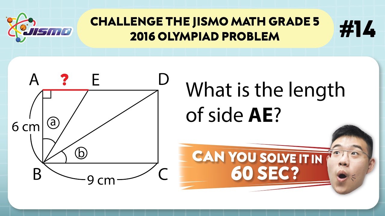 JISMO Math #14| Geometric Figures - Mastering Grade 5 Math: CAN YOU SOLVE IT IN 60 SEC?