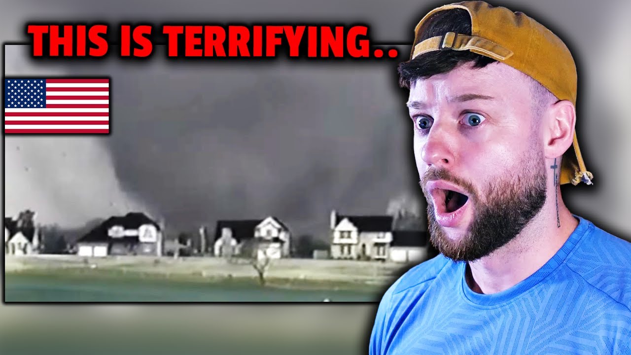 SCARED BRITISH GUY Reacts to Americas 10 Most Infamous F5 or EF5 Tornadoes *INSANE*
