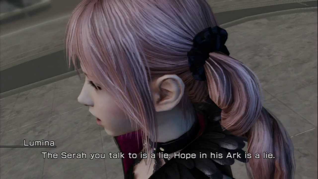 Lightning Returns: FF-XIII - (Day 8) Lumina & Light Chat Valhalla Flashback 