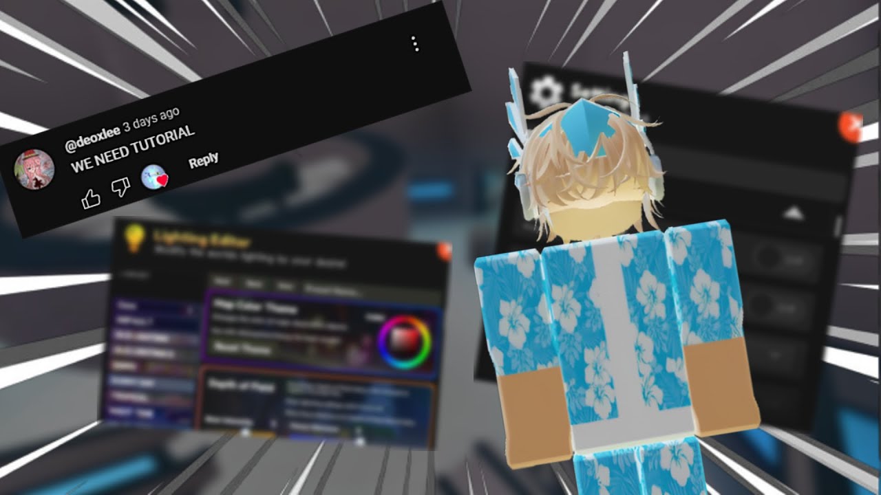 CapCut Edit Tutorial Roblox 2025!! 🌴🥥 BEST SETTINGS AND LIGHT SETTINGS
