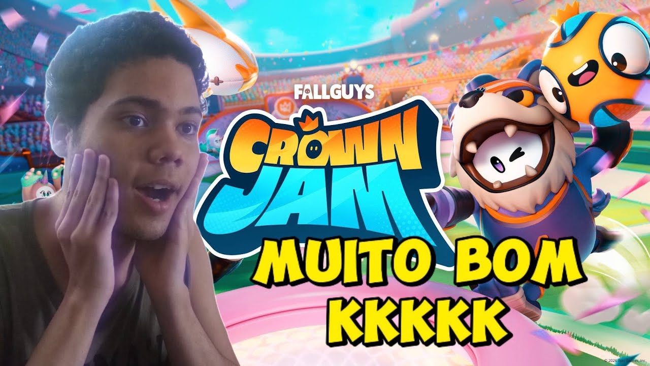 O NOVO MODO FALL GUYS NO FORTNITE É MUITO BOM KKK