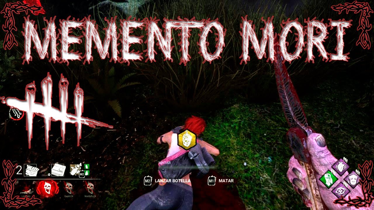 Dead By Daylight: Memento mori! partida con el payaso. ahi que vlver a tomarle el truco.