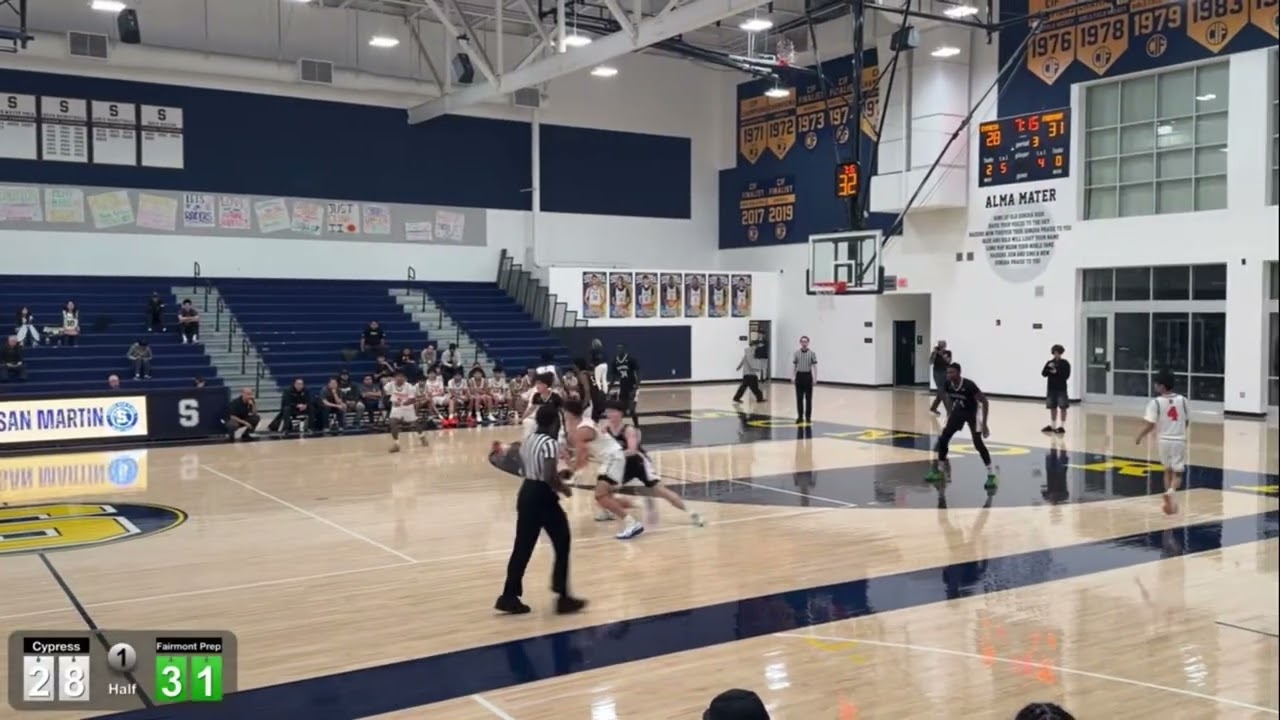 Game vs Fairmont Prep 