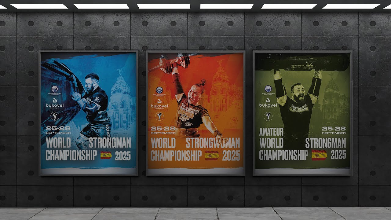 WSF World Strongman and Strongwoman Championship | Madrid, Spain 27 of September 2025.