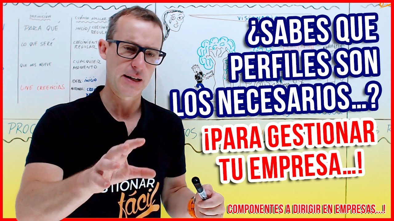 TIPOS de PERFILES LABORALES: ¿Cuáles necesitas para gestionar tu empresa?🤹🏽