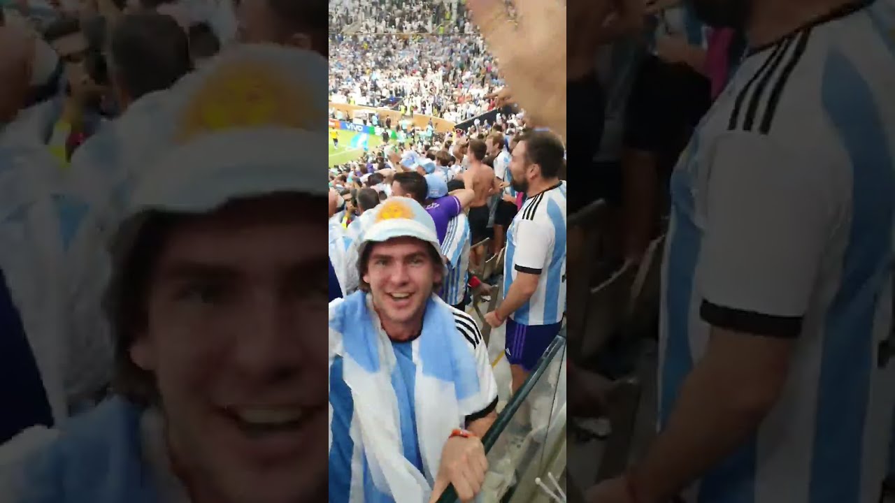 World Cup Final - Argentina 🇦🇷 fans side Match with France 🇫🇷 2022