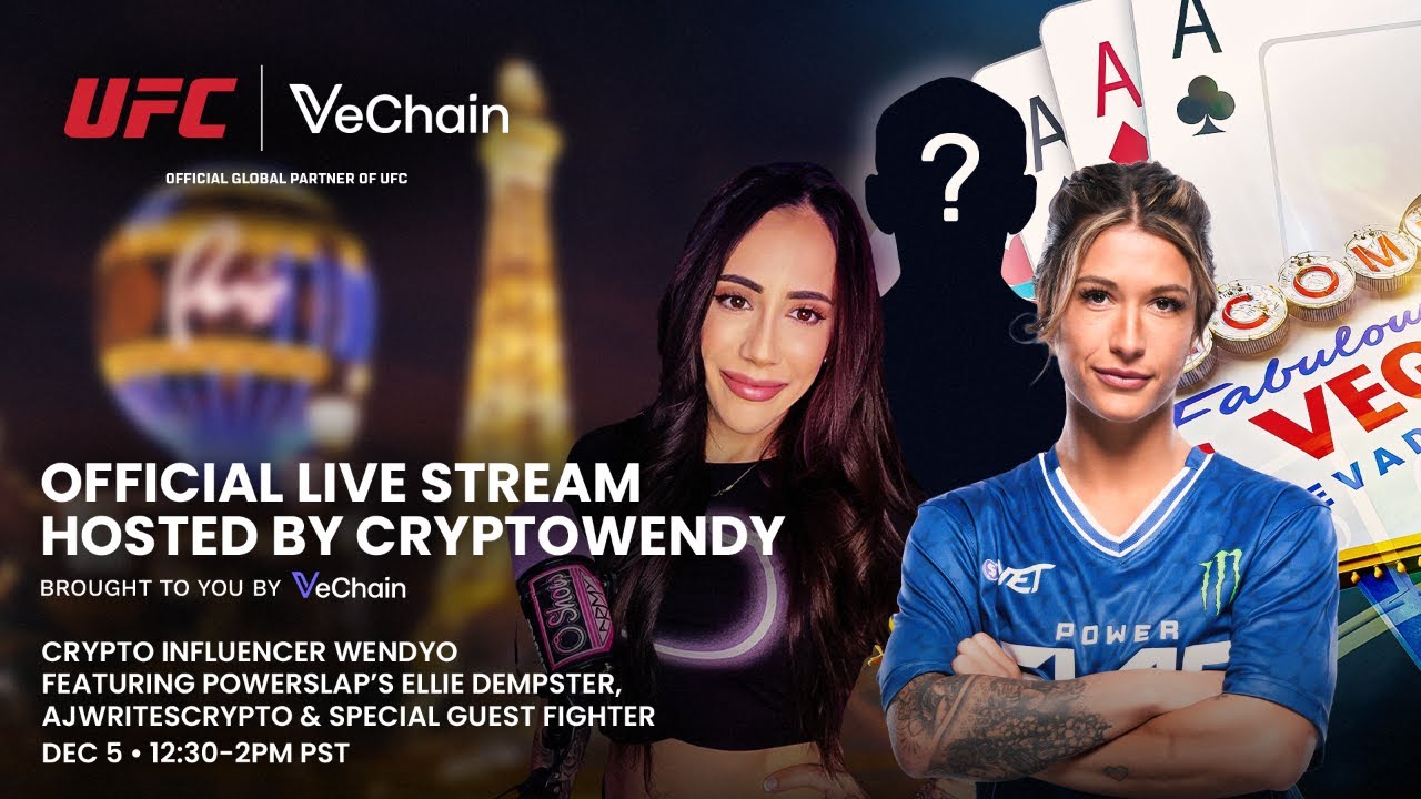 UFC CHAMPION Mackenzie Dern In Studio! UFC 323 LIVE: VeChain, Crypto Talk & Exclusive Giveaway