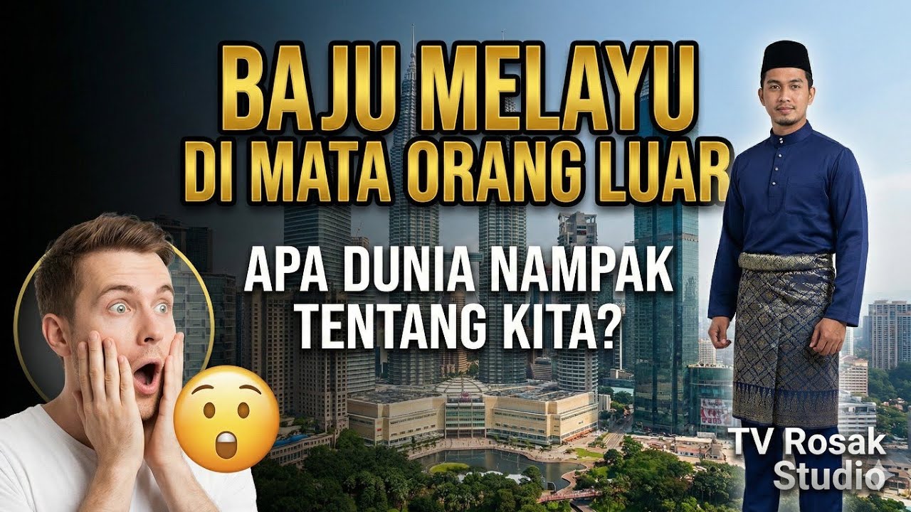 “Baju Melayu Di Mata Orang Luar: Apa Yang Dunia Nampak Tentang Kita?” | TV Rosak Studio