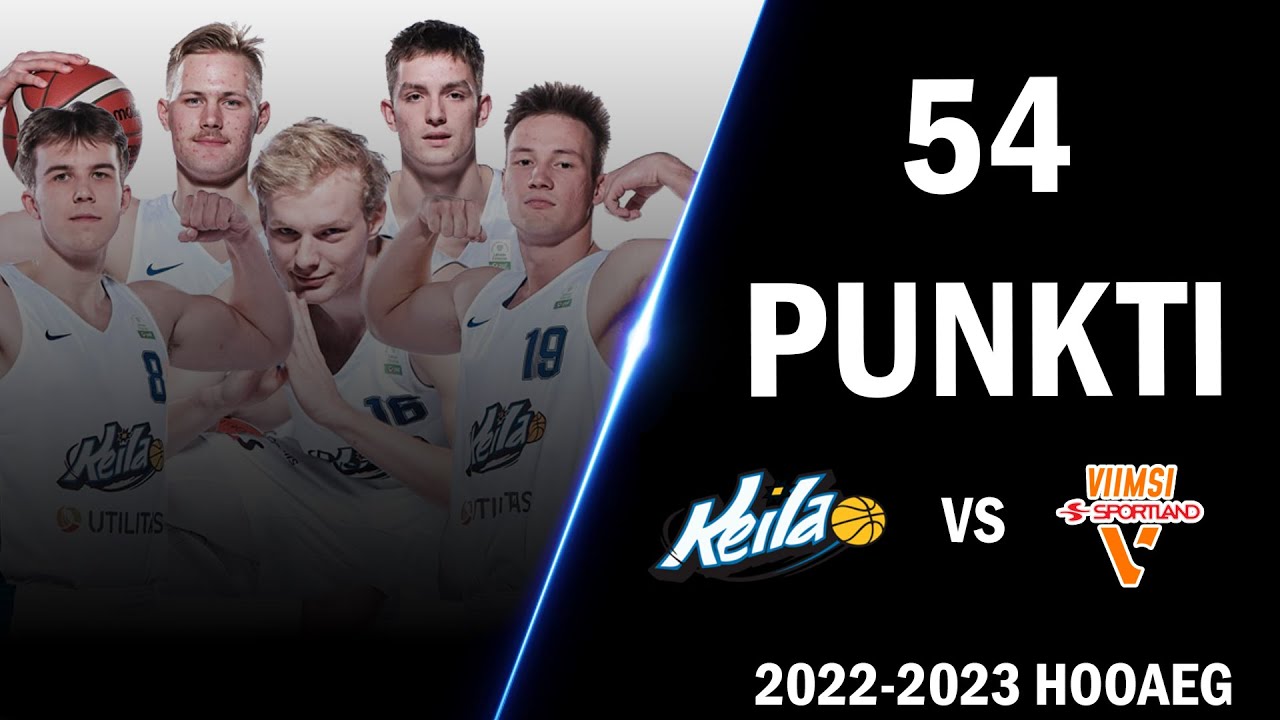 KEILA KASVANDIKUD h&auml;vitavad Viimsi ja viskavad 54p (Keila KK - Viimsi/Sportland)