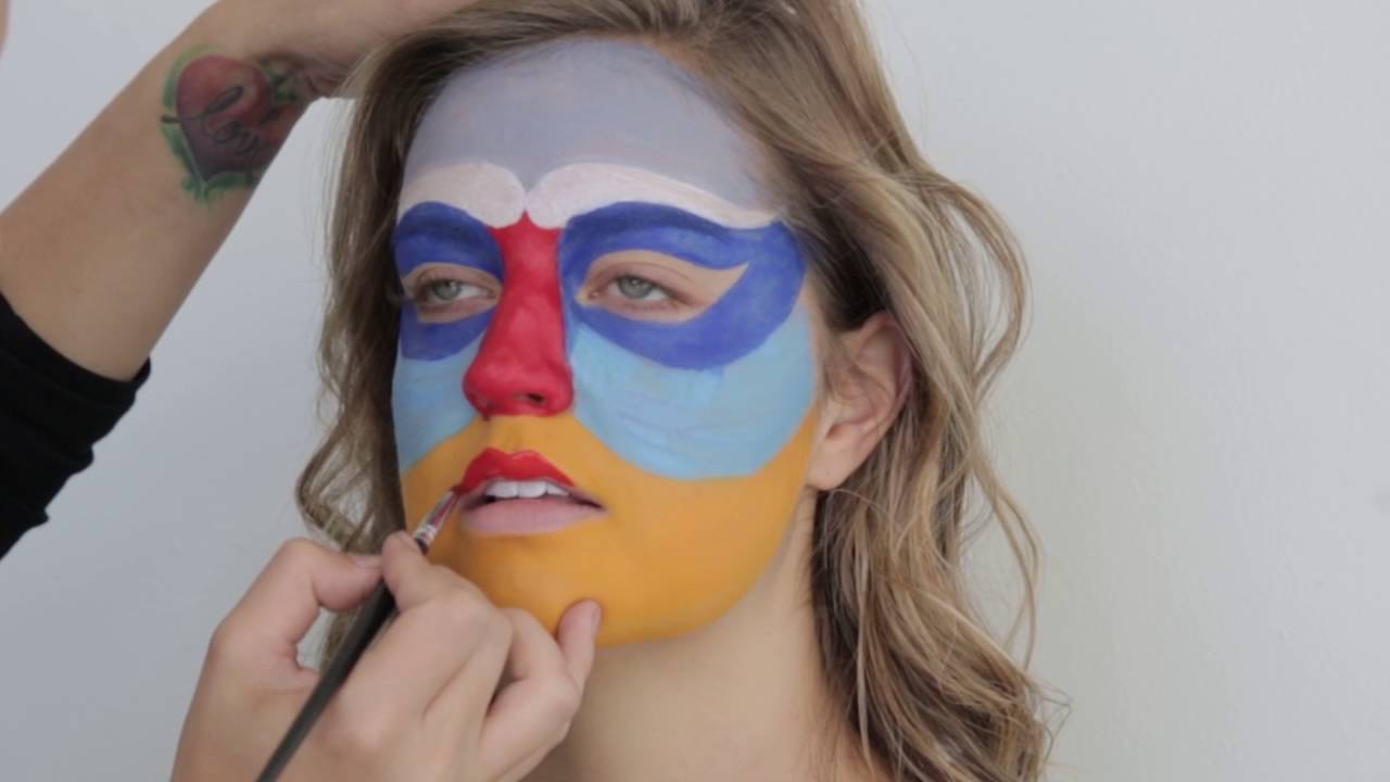 Rafiki - The Lion King Halloween Makeup Tutorial