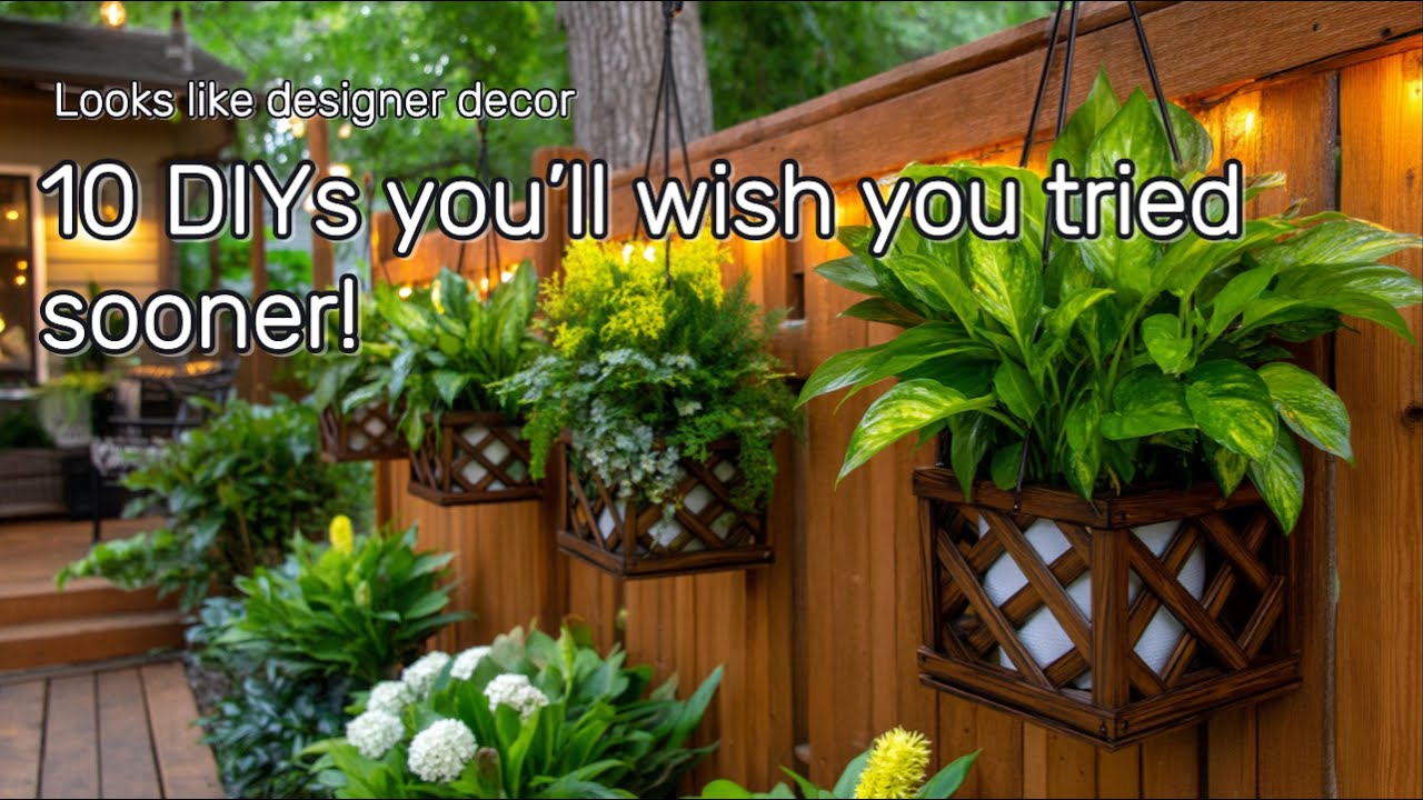 10 Genius New Dollar Tree Garden Hacks That Look Like Designer Decor &ndash; On a Tiny Budget!